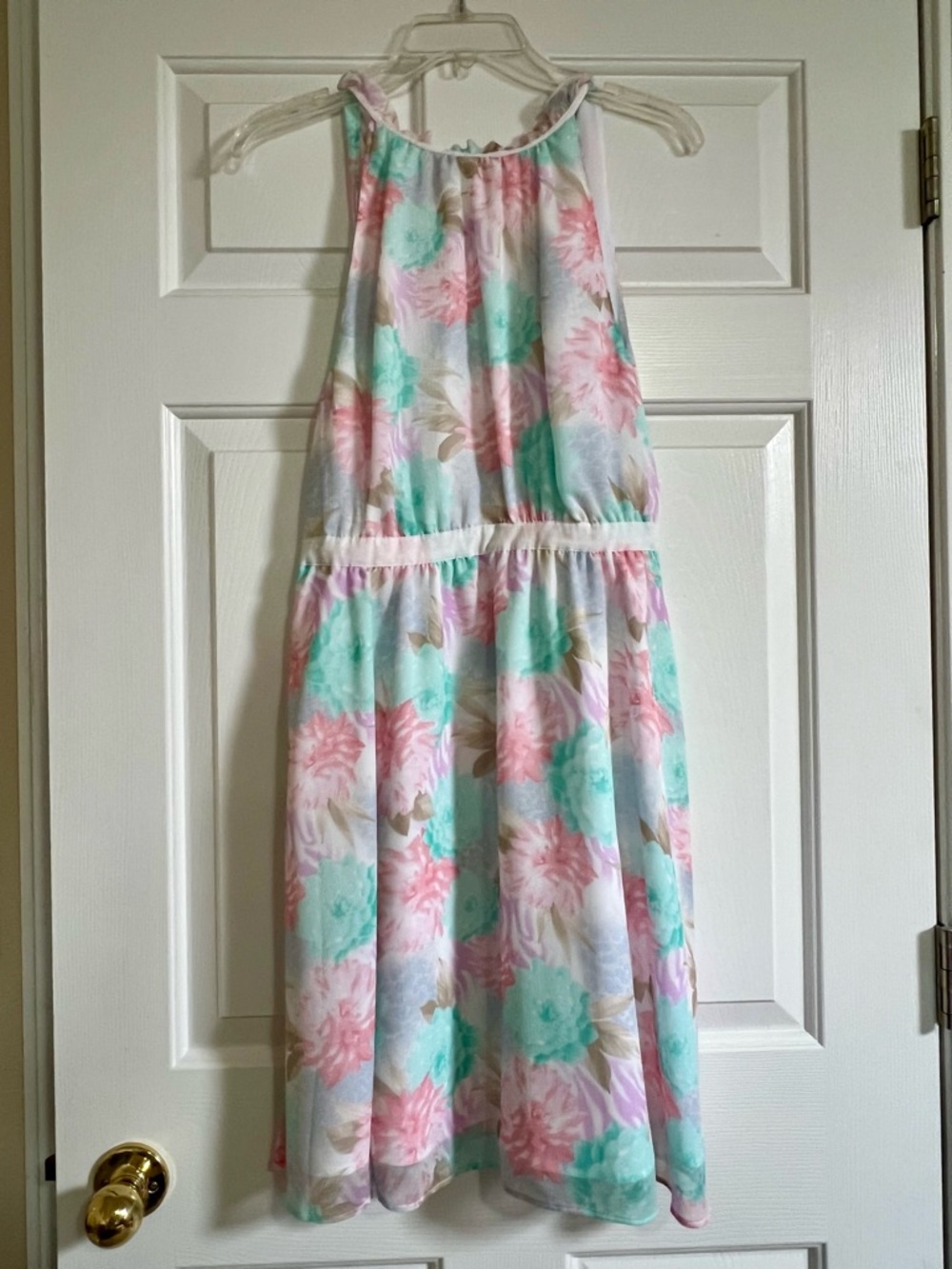 Victoria's Secret Floral Halter Dress